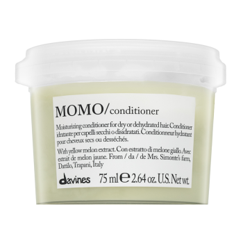 Davines Essential Haircare Momo Conditioner negovalni balzam za suhe in poškodovane lase 75 ml