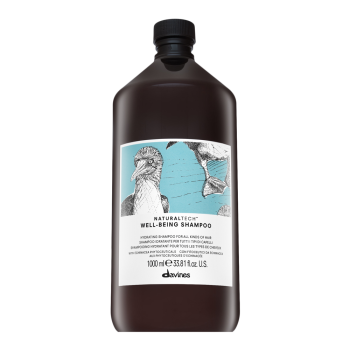 Davines Natural Tech Well-Being Shampoo nourishing shampoo for smoothness and gloss of hair 1000 ml