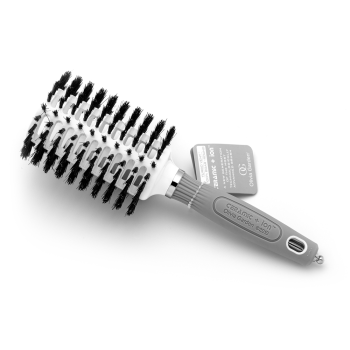 Olivia Garden Ceramic+Ion Turbo Vent Boar Brush 45 mm krtača za lase s ščetinami divjega prašiča