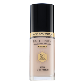 Max Factor Facefinity All Day Flawless Flexi-Hold 3in1 Primer Concealer Foundation SPF20 fond de ten lichid 3in1 10 30 ml