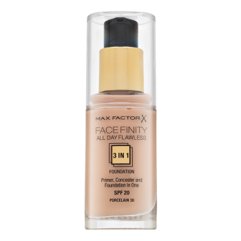 Max Factor Facefinity All Day Flawless Flexi-Hold 3in1 Primer Concealer Foundation SPF20 fond de ten lichid 3in1 30 30 ml