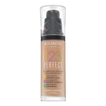 Bourjois 123 Perfect Foundation tekutý make-up proti nedokonalostiam pleti 54 Beige 30 ml