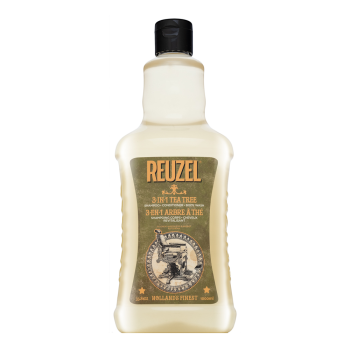 Reuzel 3-in-1 Tea Tree Shampoo șampon, balsam și un gel de duș 1000 ml
