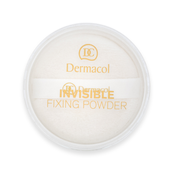 Dermacol Invisible Fixing Powder puder transparentny White 13 g