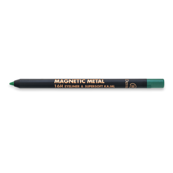 Dermacol Magnetic Metal 16H Eyeliner & Supersoft Kajal tužka na oči 04 Green 2 g