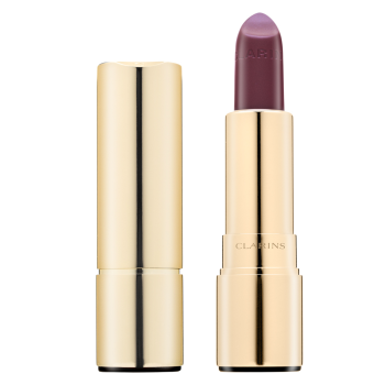 Clarins Joli Rouge Brillant Lipstick vyživující rtěnka s perleťovým leskem 744S Plum 3,5 g