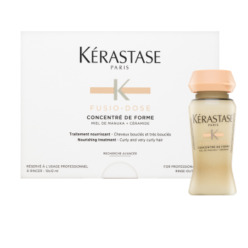 Kérastase Fusio-Dose Concentré De Forme vlasová kúra pro hrubé a nepoddajné vlasy 10 x 12 ml