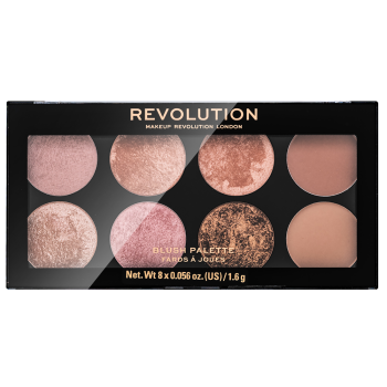 Makeup Revolution Ultra Blush Palette multifunkční paleta Golden Sugar 2 13 g
