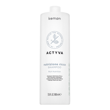 Kemon Actyva Nutrizione Rich Shampoo odżywczy szampon do włosów bardzo suchych 1000 ml