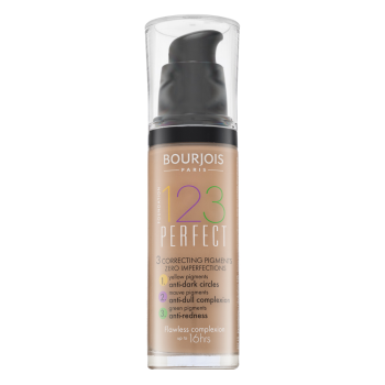 Bourjois 123 Perfect Foundation tekutý make-up proti nedokonalostiam pleti 52 Vanilla 30 ml