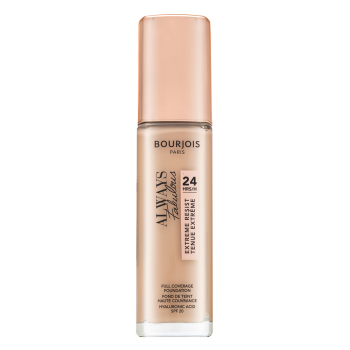 Bourjois Always Fabulous 24HRS Extreme Resist Foundation tekući make-up za ujednačavanje boje i tona kože 120 Light Ivory 30 ml
