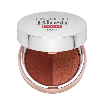 Pupa Extreme Blush DUO 120 Radiant Caramel - Glow Spice pudrowy róż 4 g