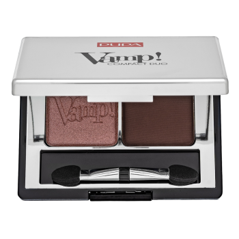 Pupa Vamp! Compact Duo Eyeshadow 002 Pink Earth paletka očních stínů 2,2 g