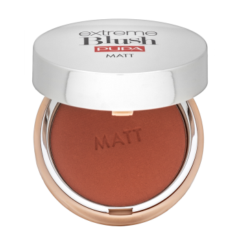 Pupa Extreme Blush Matt Rose Brown 005 pudrová tvářenka pro matný efekt 4 g