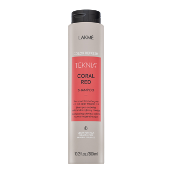 Lakmé Teknia Color Refresh Coral Red Shampoo barvni šampon za poživitev rdečih odtenkov 300 ml