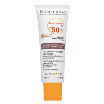 Bioderma Photoderm M Clarifying Unifying Cream-Gel Zonnebrand lotion voor de gevoelige huid 40 ml