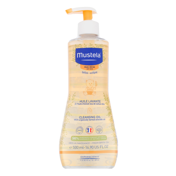 Mustela Bébé Cleansing Oil почистващо олио-пяна за деца 500 ml