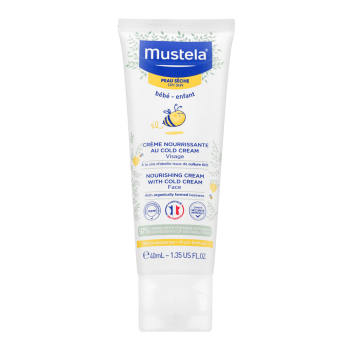 Mustela Bébé Nourishing Cream With Cold Cream hydratační a ochranný fluid pro děti 40 ml