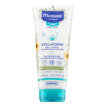 Mustela Bébé Stelatopia reinigendes Nährgel Cleansing Gel 200 ml
