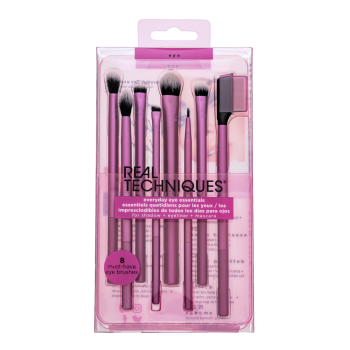 Real Techniques Everyday Essentials 8 pcs set perii machiaj