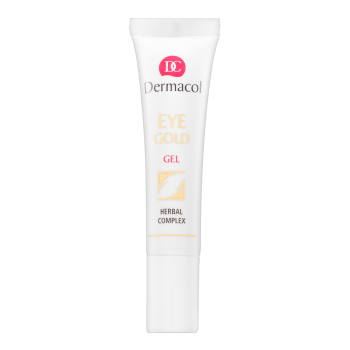Dermacol Eye Gold Gel gel revigorant pentru ochi împotriva ridurilor, umflăturilor și a cearcănelor 15 ml