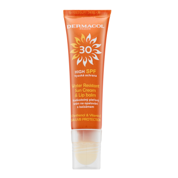 Dermacol Sun Water Resistant Sun Cream & Lip Balm SPF30 voděodolný pleťový krém na opalování s balzámem na rty 30 ml