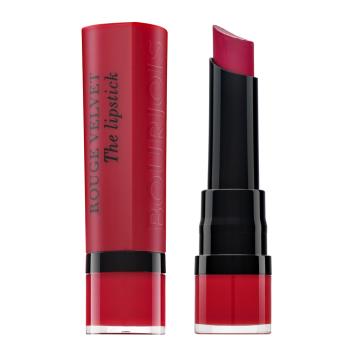 Bourjois Rouge Velvet The Lipstick langhoudende lippenstift voor een mat effect 09 Fuchsia Botte 2,4 g