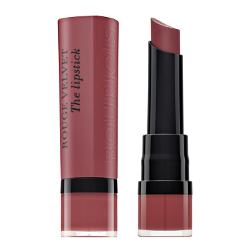 Bourjois Rouge Velvet The Lipstick langhoudende lippenstift voor een mat effect 19 Place Des Roses 2,4 g