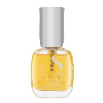 Alfaparf Milano Semi Di Lino Sublime Cristalli Liquidi The Original Haaröl für Feinheit und Glanz des Haars 15 ml
