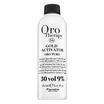 Fanola Oro Therapy 24k Gold Activator Oro Puro fejlesztő emulzió minden hajtípusra 9% 30 Vol. 150 ml