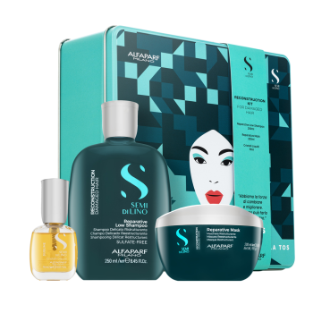 Alfaparf Milano Semi Di Lino Reconstruction Reparative Set készlet száraz és sérült hajra