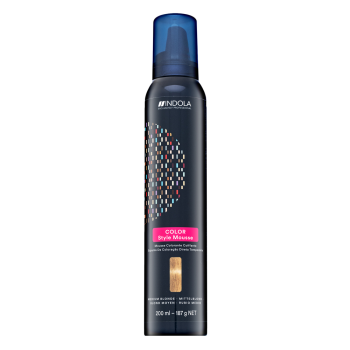 Indola Color Style Mousse semi-permanentní barvící pěna na vlasy Medium Blonde 200 ml