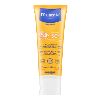 Mustela Bébé Very High Protection Sun Lotion SPF50+ mléko na opalování pro děti 40 ml