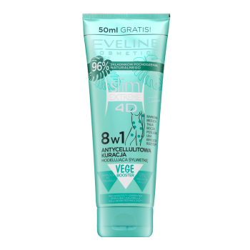 Eveline Slim Extreme 4D Anti-cellulite Body Shaping Treatment 8in1 modelující sérum na břicho, stehna a hýždě 250 ml