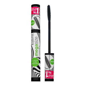 Eveline Mega Size Super Curl Mascara mascara pentru alungirea si curbarea genelor 10 ml