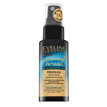 Eveline Coconut Long-Lasting Mist fixator make-up cu efect matifiant 50 ml
