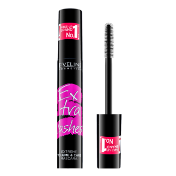 Eveline Extra Lashes Extreme Volume & Care Mascara mascara pentru alungire si volum Black 10 ml