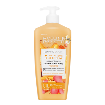 Eveline Botanic Expert olejowy balsam 5 Oils Ultra-Nourishing Body Oil In Lotion 350 ml