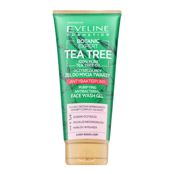 Eveline Botanic Expert Tea Tree Purifying Antibacterial Face Wash Gel reinigingsgel voor de problematische huid 175 ml