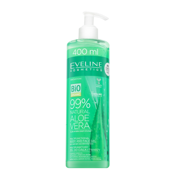 Eveline Bio Organic 99% Natural Aloe Vera Multifunctional Body & Face Gel gezichtsgel met hydraterend effect 400 ml
