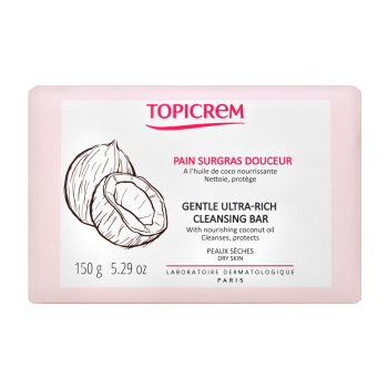 Topicrem Gentle Ultra-Rich Cleansing Bar mýdlo pro suchou pleť 150 g