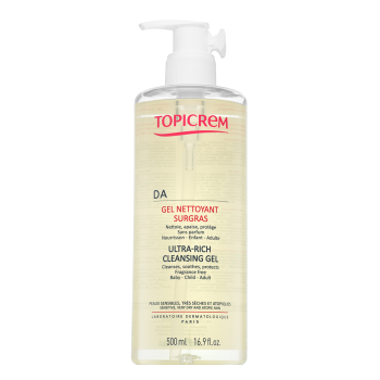 Topicrem DA Ultra-Rich Cleansing Gel oczyszczający żel do twarzy do suchej, atopowej skóry 500 ml