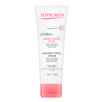 Topicrem HYDRA+ kleurende crème Radiance Tinted Cream SPF40 - Light 40 ml