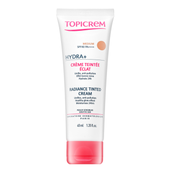 Topicrem HYDRA+ kleurende crème Radiance Tinted Cream SPF40 - Medium 40 ml