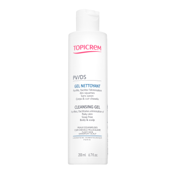 Topicrem PV/DS Cleansing Gel reinigingsgel voor haar en lichaam 200 ml