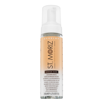 St.Moriz Advanced Pro Formula Tanning Mousse - Medium Dark smývatelný tělový bronzer pro sjednocenou a rozjasněnou pleť 200 ml