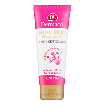 Dermacol Hyaluron Wash Cream Aloe Vera čistící balzám 100 ml