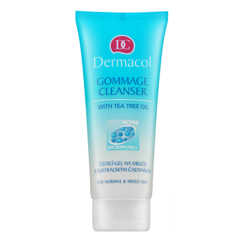 Dermacol Tea Tree Gommage Cleanser čistící gel 100 ml