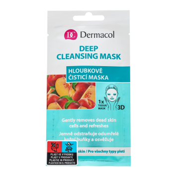 Dermacol Deep Cleansing Mask linnen masker tegen huidonzuiverheden 15 ml