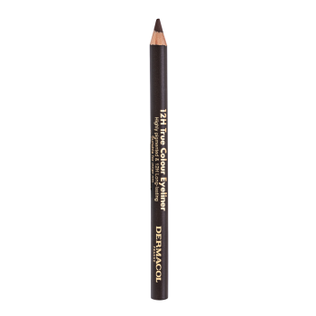 Dermacol 12H True Colour Eyeliner olovka za oči 6 Dark Brown 2 g